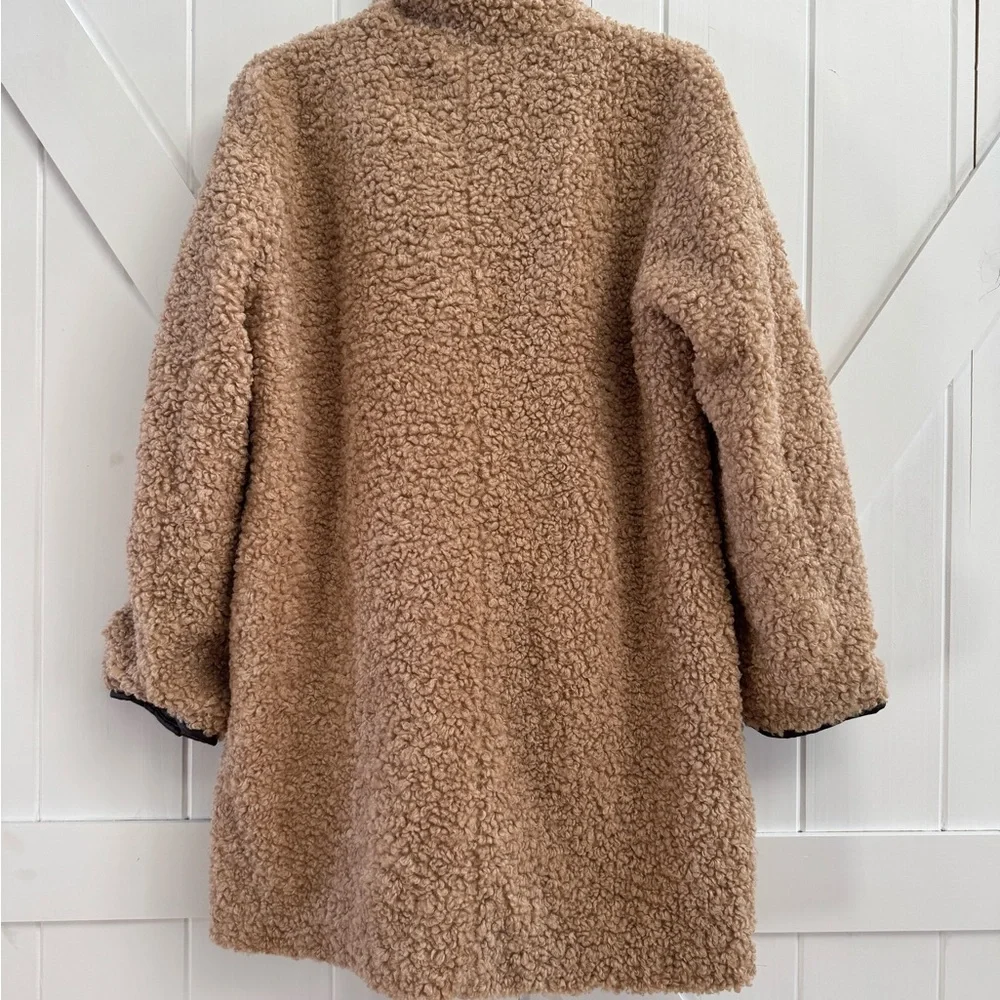 Sam Edelman Piped Teddy Coat - Picture 5 of 6